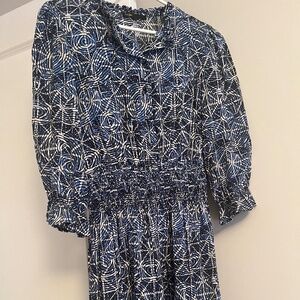 Maje long sleeves short dress